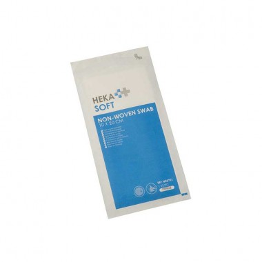 HEKA soft non-woven kompres 10 x 20 cm steriel 4 laags