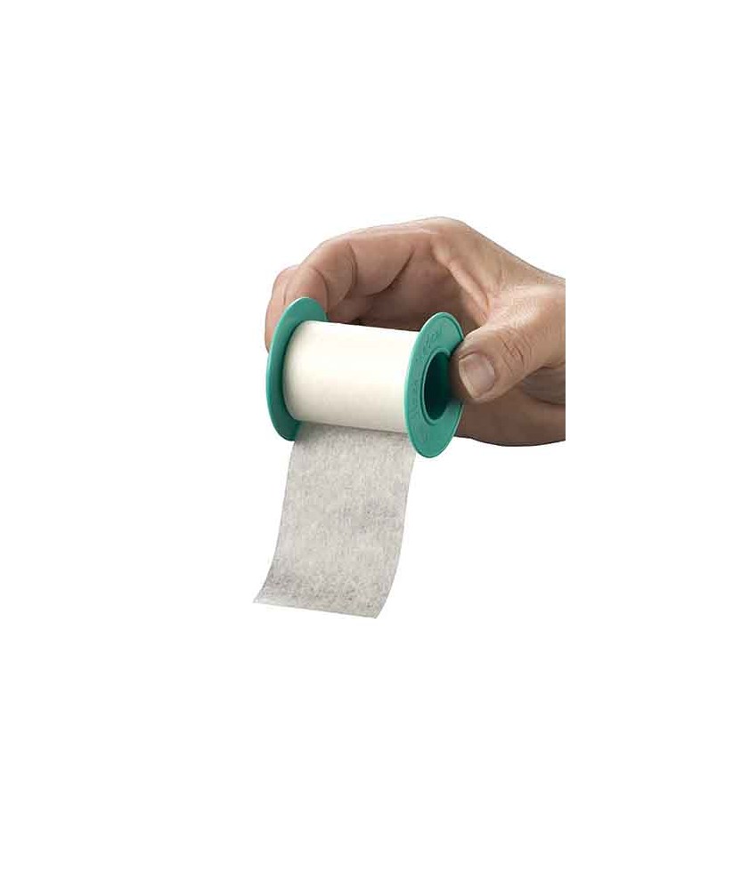 HEKA por non-woven hechtpleister rol 5 m x 5 cm niet steriel - rol