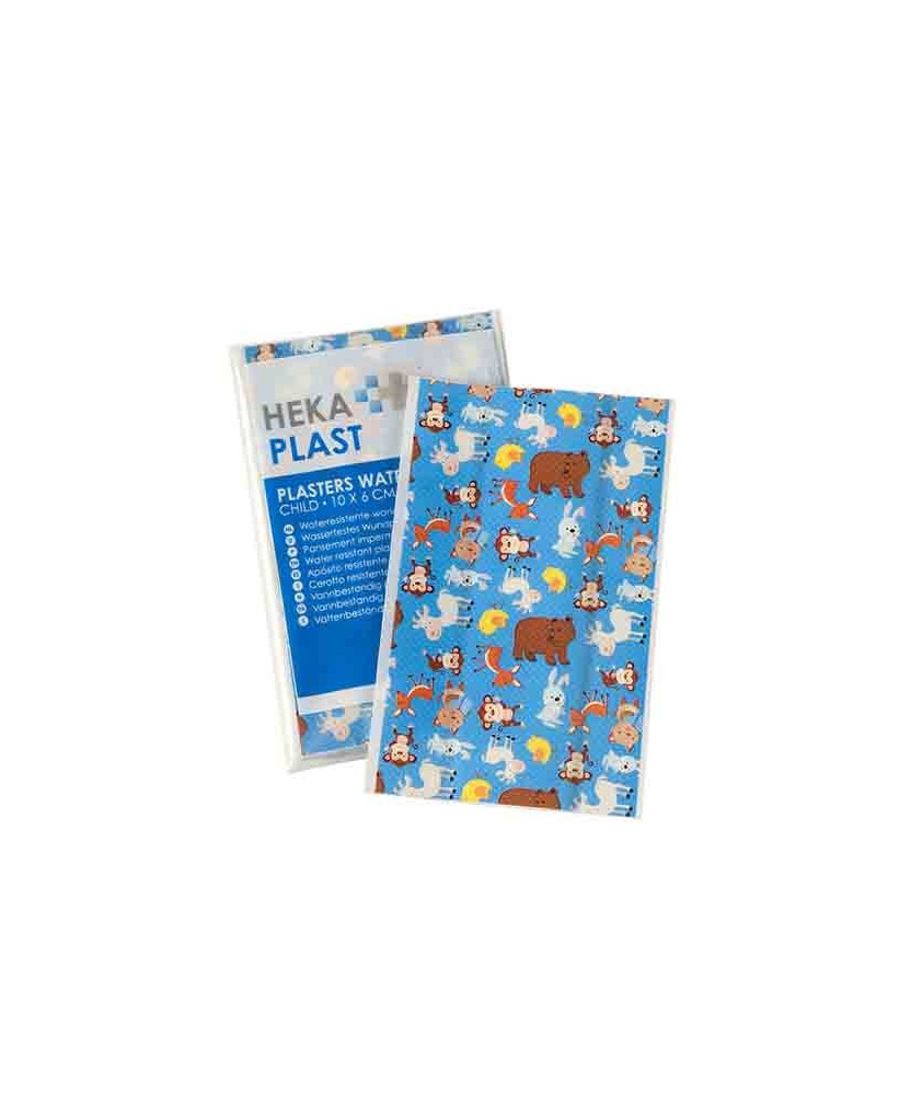 Heka Plast wondpleisters kids 10 x 6 cm 10 stuks zak 1