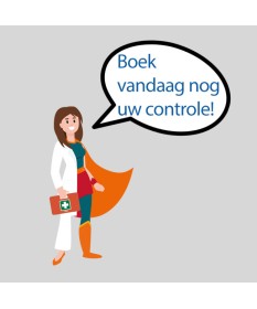 Jaarlijkse controle verbandkoffer