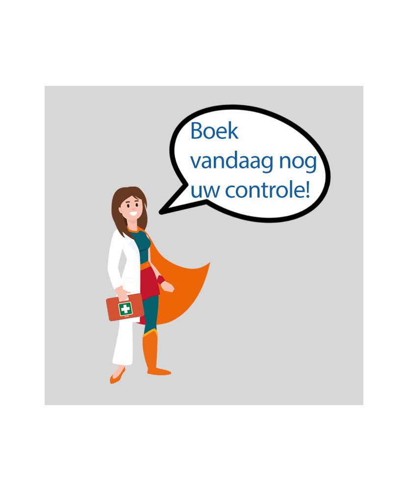 Jaarlijkse controle verbandkoffer