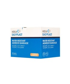 HEKA EasyPlast Waterbestendige Pleister Navulling – 6 x 45 Pleisters doos