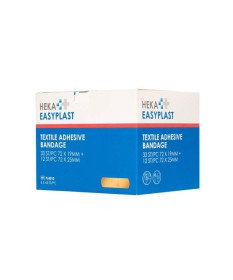 Heka EasyPlast Textiele Pleister Navulling – 6 x 45 Pleisters doos